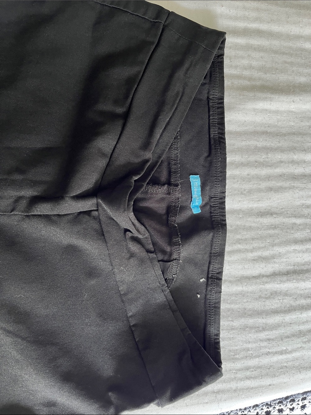 J. McLaughlin Black Straight-Leg Pants